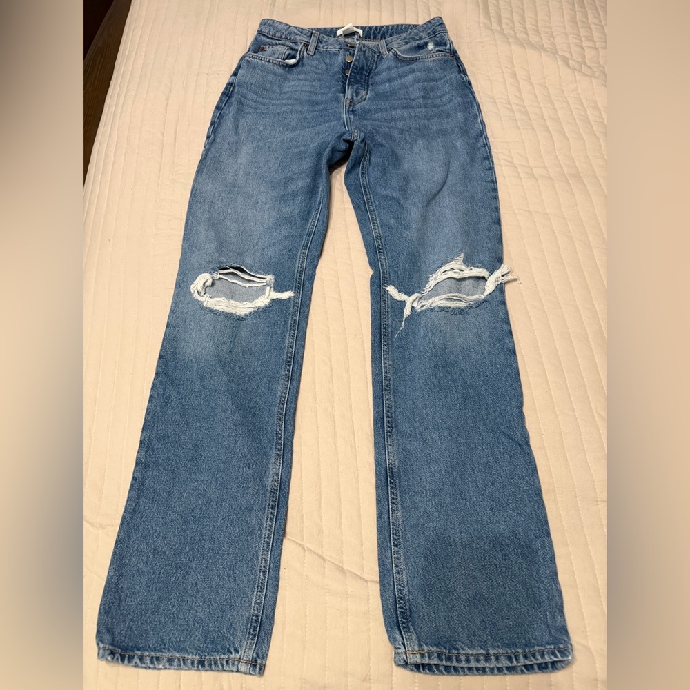 H&M Light Blue Denim Jeans Size 6